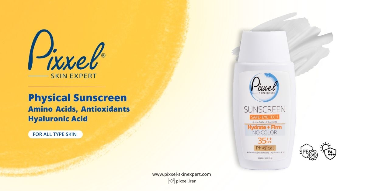 pixxel physical sunscreen